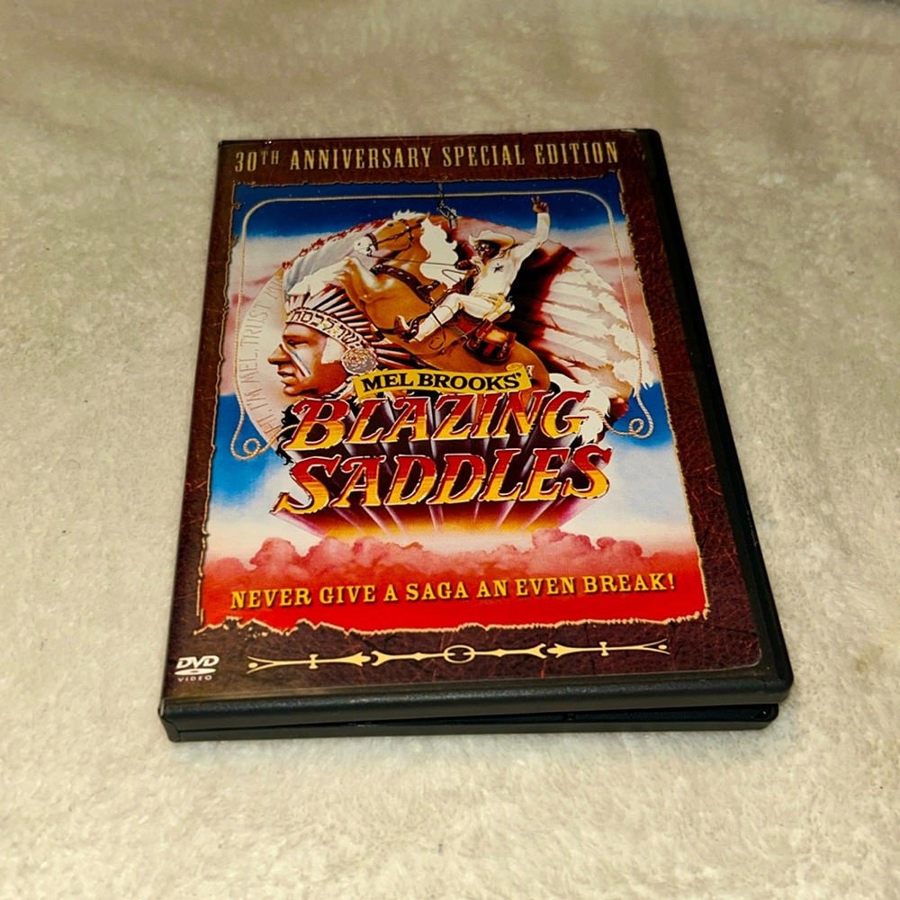 ~6/$10 MOVIES VHS/DVDS~ Blazing Saddles 30th Anniversary Special Edition DVD